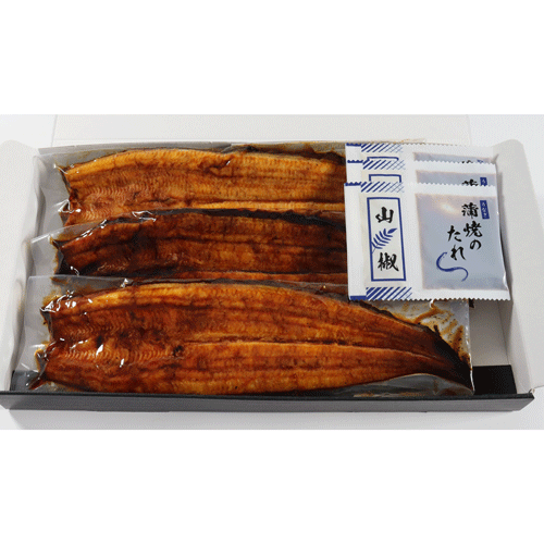 ふぁ〜ふぁ様　特蒲10 三河一色産 愛知・一色町 三河水産加工＞愛知三河一色産一本うなぎ蒲焼 · QIRA